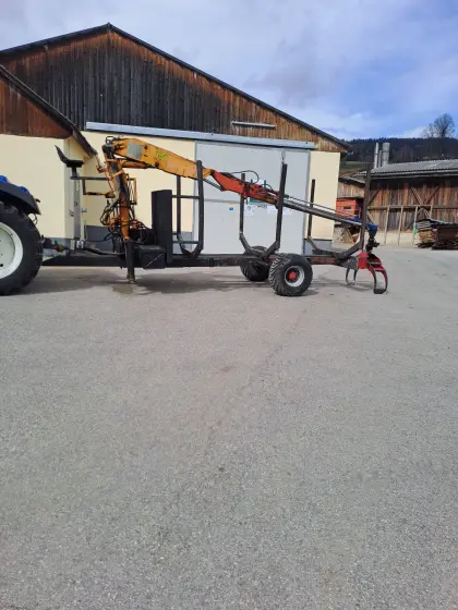 Forstanhänger HIAB
