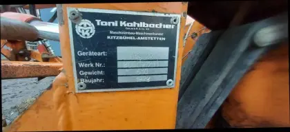 Schneepflug Kahlbacher