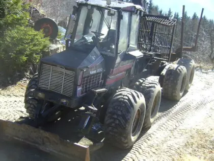 Valmet 890 Forwarder Rückezug