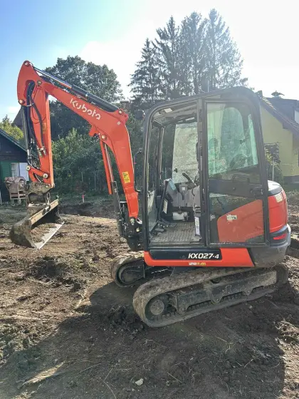 Minibagger 2,7 t Kubota KX027-4