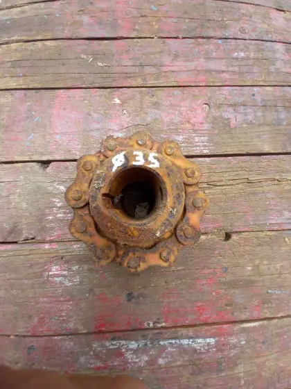 Krone Miststreuer Kettenkupplung