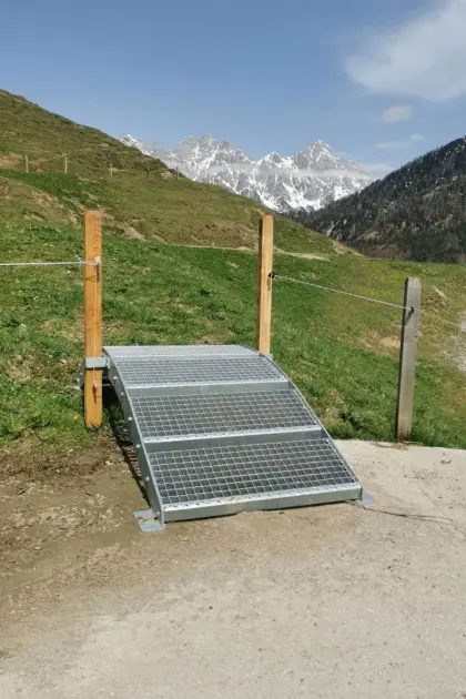 Weiderost, Bike-Brücke