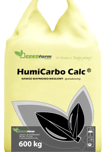 HumiCarbo Calc – granulierter Kalkdünger mit organischen Kohlenstoffzusätzen