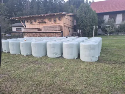 Maisballen zu verkaufen