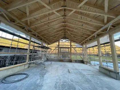 Nagelplattenbinder – Nachhaltige Hallen- und Dachkonstruktion