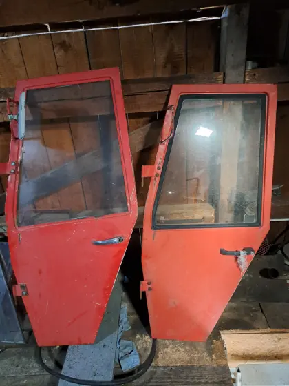 Kabinentür zu Steyr