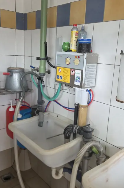 Gea Fischgrätenmelkstand 3er