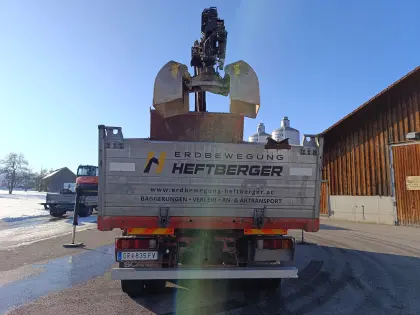 Scania R480 Kipper + Kran