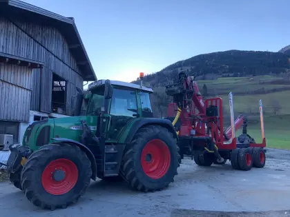 Verkaufe Profi Rückewagen mit Penz 10Z