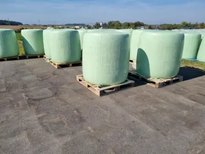 Häckselmaisballen, Silomaisballen, CCM, Musmaisballen