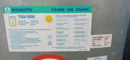 Heizöl/Diesel Tank