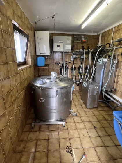 Westfalia Rohrmelkanlage