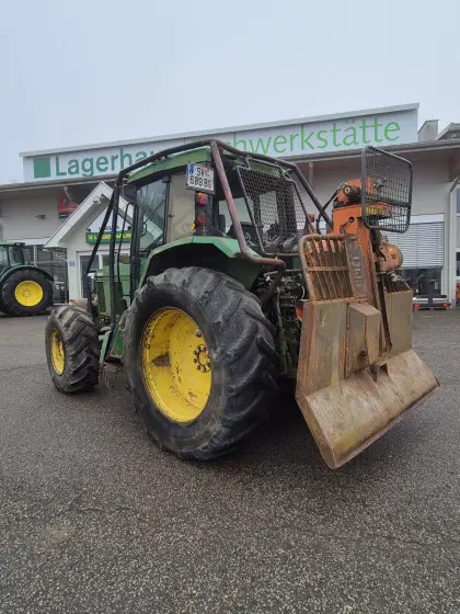 John Deere 6600 mit 12 t Tigerwinde