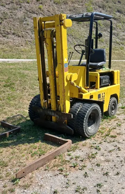 Stapler Hyster V-25 Defekt