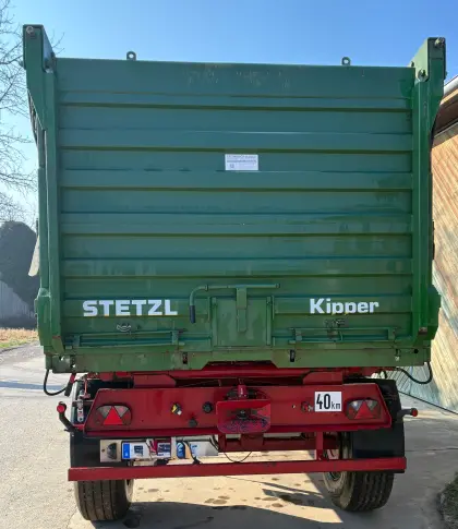 Verkaufe Stetzl Kipper 18 DK Zweiachs-3-Seiten-Kipper
