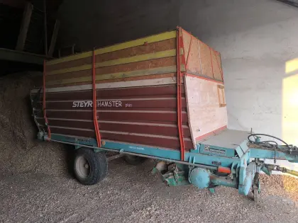 Steyr Hamster Plus 20 S Ladewagen/Hackschnitzelwagen