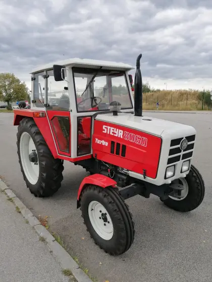 Verkaufe Steyr 8060 mit Niedrigkabine Turbo