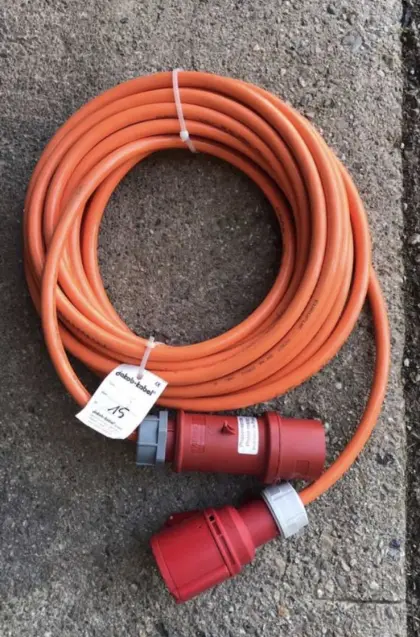 Verlängerungskabel 400 V