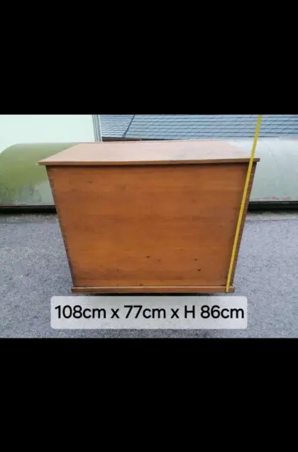 Holztruhe, Holzkiste keilverzinkt