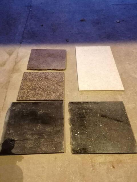 Mehrere Marmorplatten