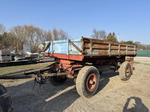 Zweiachs Anhänger Kipper für Traktor