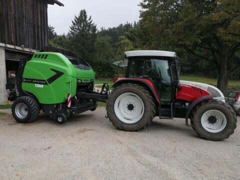 Ballenpresse Deutz Fahr