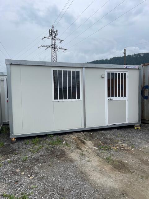 Bürocontainer 5 m gebraucht zu verkaufen