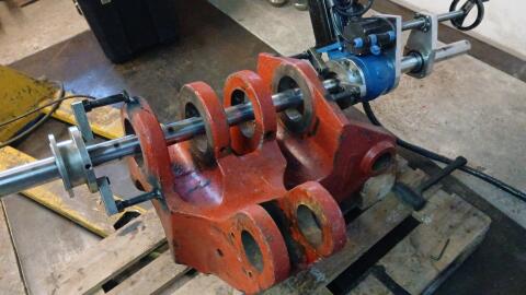 Mobiles Bohrwerk Mobiles Spindeln