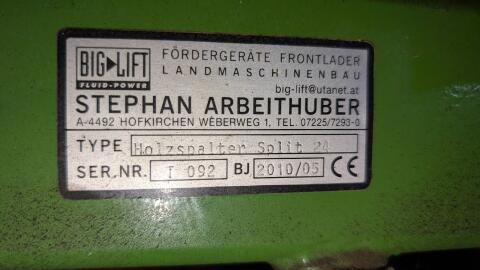 Holzspalter Big Lift Split 24