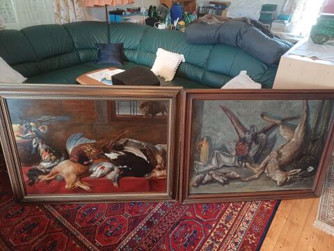 2 Stiljagd und originale Saufeder