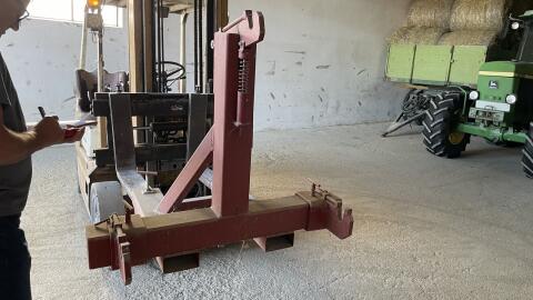 Dreipunkt Adapter für Staplergabeln