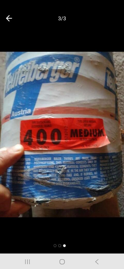 Verpackungsschnur, Pressengarn, Heuballenschnur