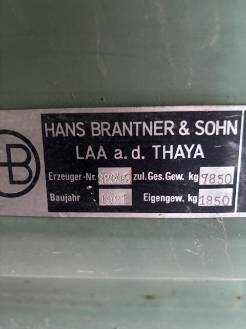 Brantner 6tonnen Kipper