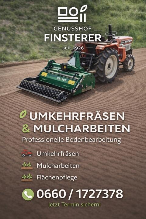 Umkehrfräsen & Mulcharbeiten