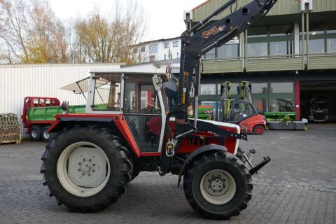 Steyr 8080 mit Frontlader