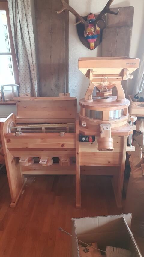 Waldner Gewerbemühle mit Sieb GMSM 30