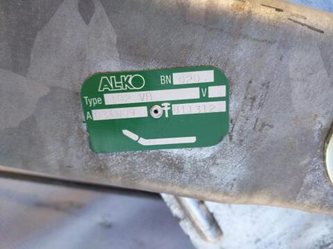 Höhenverstellbare Auflaufeinrichtung AL-KO Type 101VB