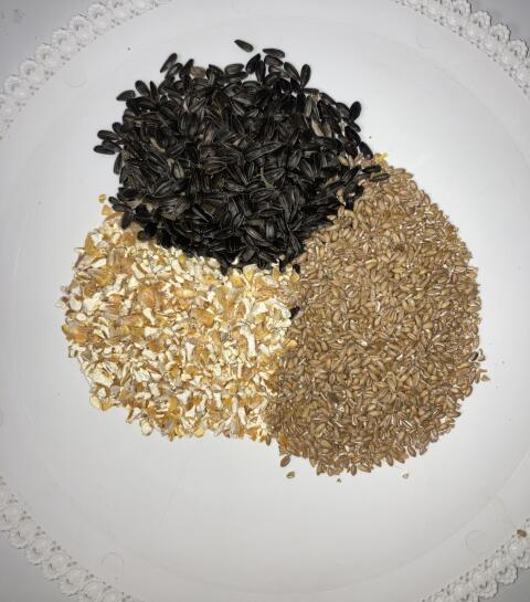 Sonnenblumenkerne, Schwarz, Vogelfutter, Vogelsonnenblumen,