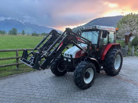 Steyr 968 (975) generalüberholt Frontlader EK2100 u. Konsole