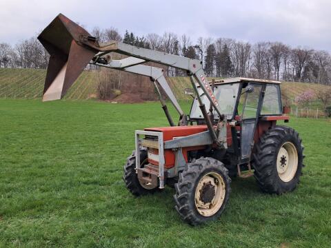 Fiat 666 DT mit Frontlader