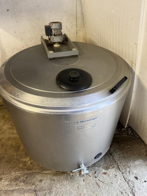 Alfa Laval Milchtank 520 l inkl. Kühlaggregat