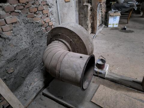 Gebläse mit Motor