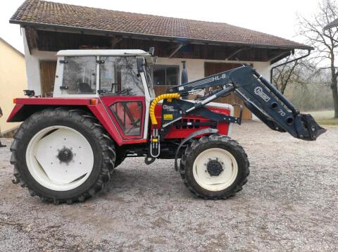 Verkaufe Steyr 8070 Traktor mit Frontlader
