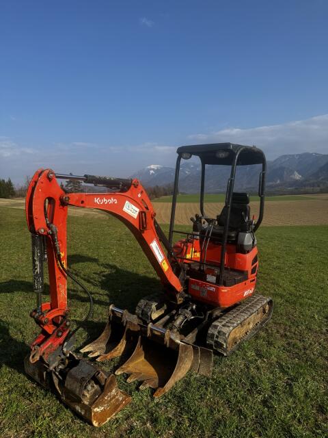 Kubota U17 Minibagger (Takeuchi TB, Wacker Neuson EZ)