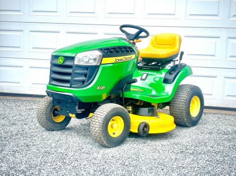 John Deere X125