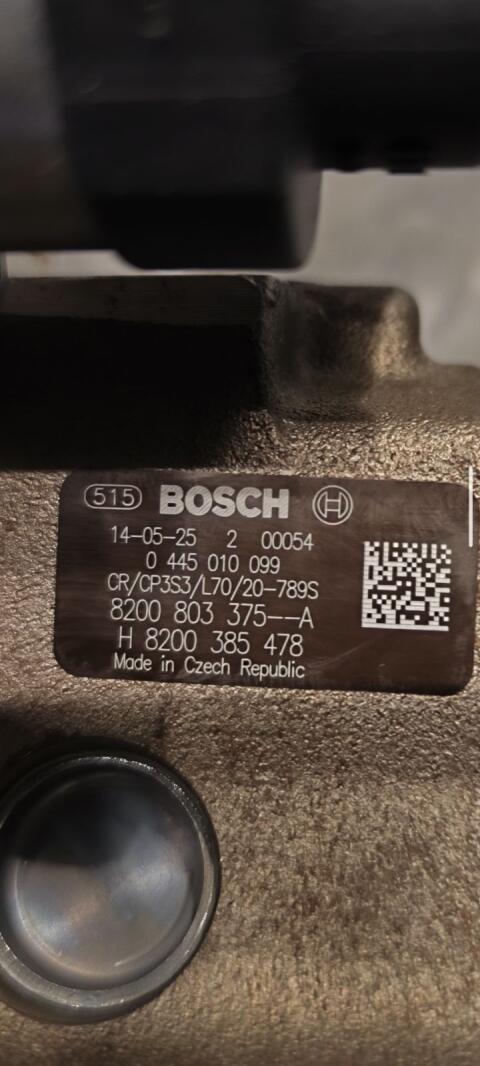 Hochdruckpumpe Bosch [Telefonnummer entfernt]