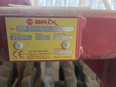 Verkaufe Brix Frontpacker 3m