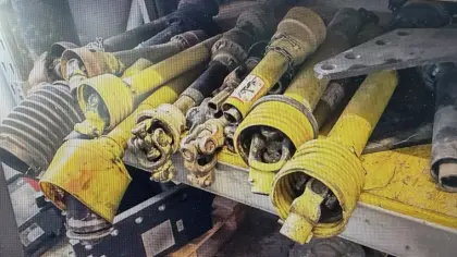 Verschiedene Gelenkswellen