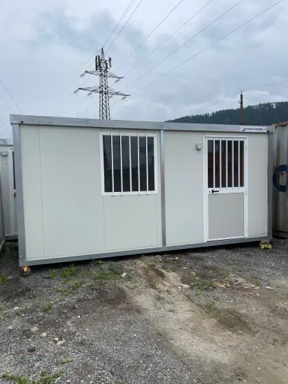Bürocontainer 5 m gebraucht zu verkaufen