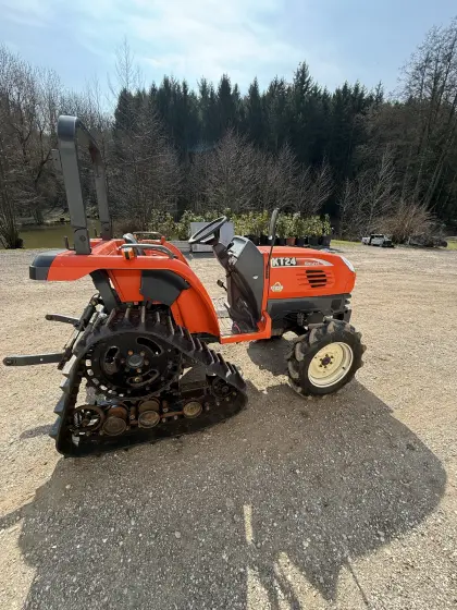 Kubota KT24 Kompakttraktor mit Raupenfahrwerk, top Zustand
